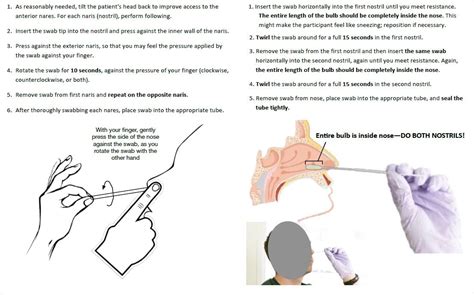 what test swabs the soft palate|how to perform nasal swabs.